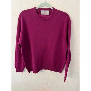 Moriarty’s Gap of Dunlop, Ireland pure new wool pink sweater women size XL